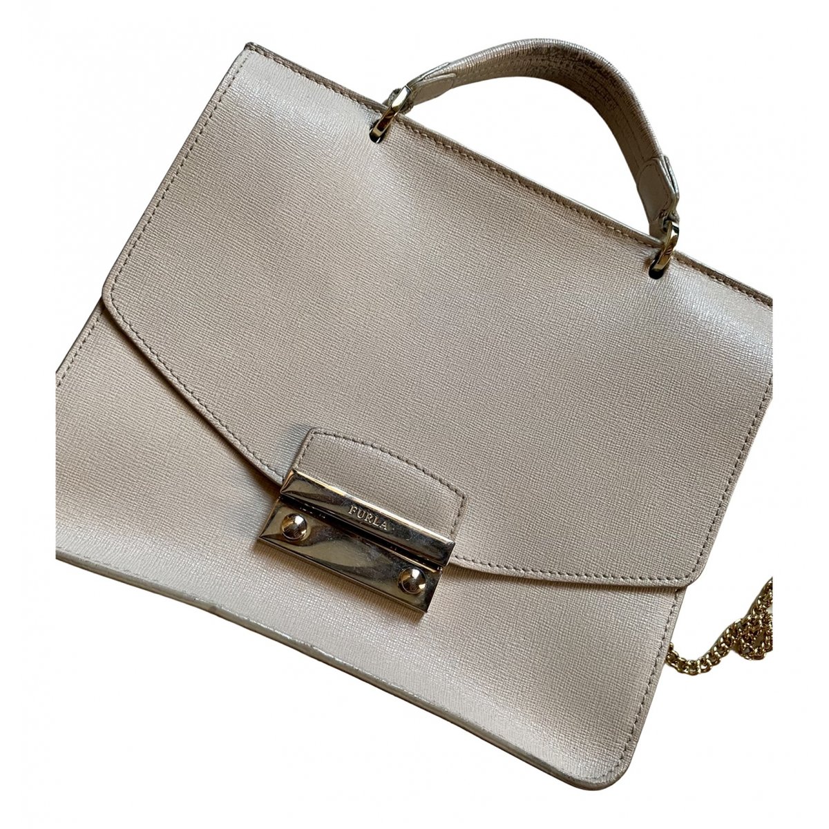 Metropolis leather crossbody bag