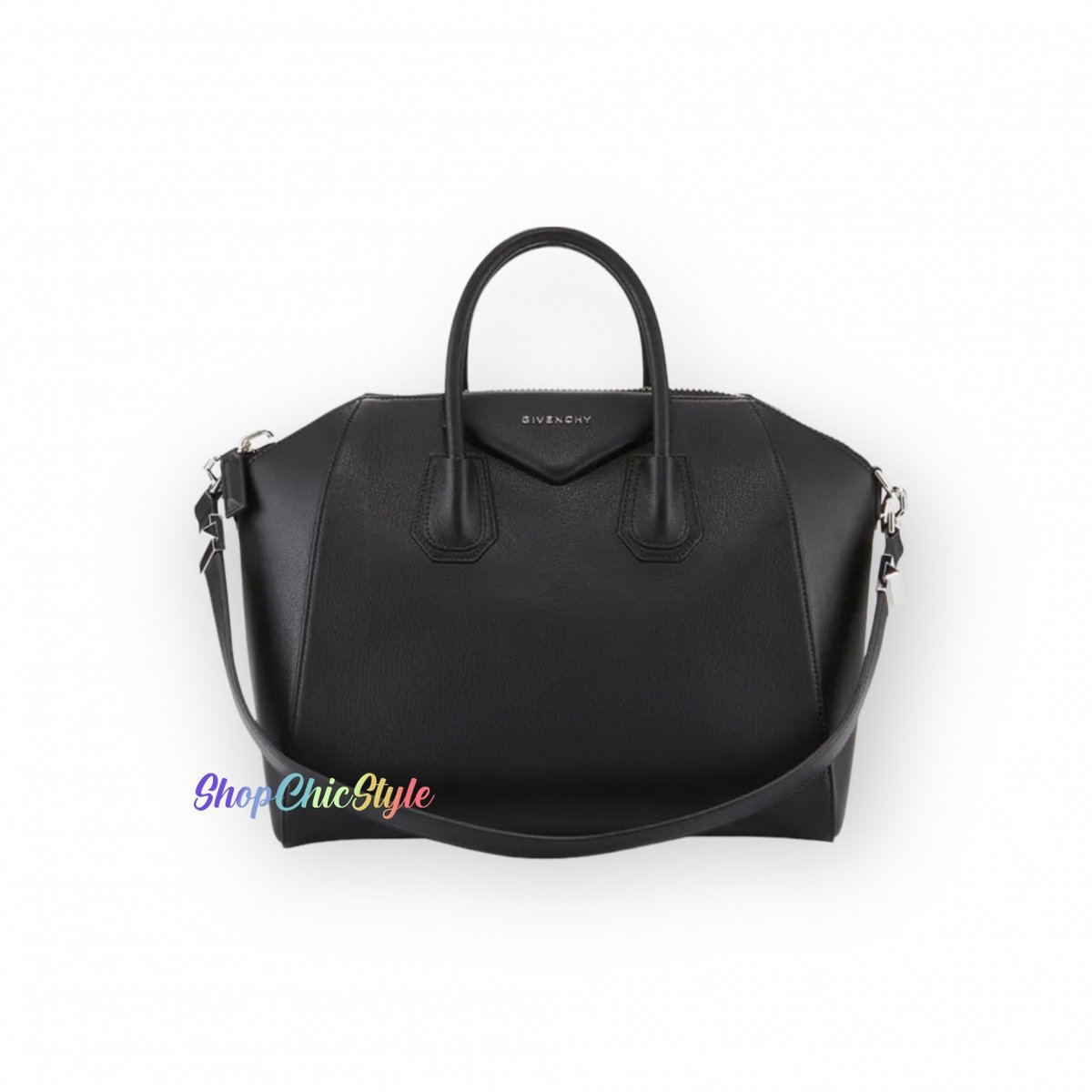 Antigona leather satchel