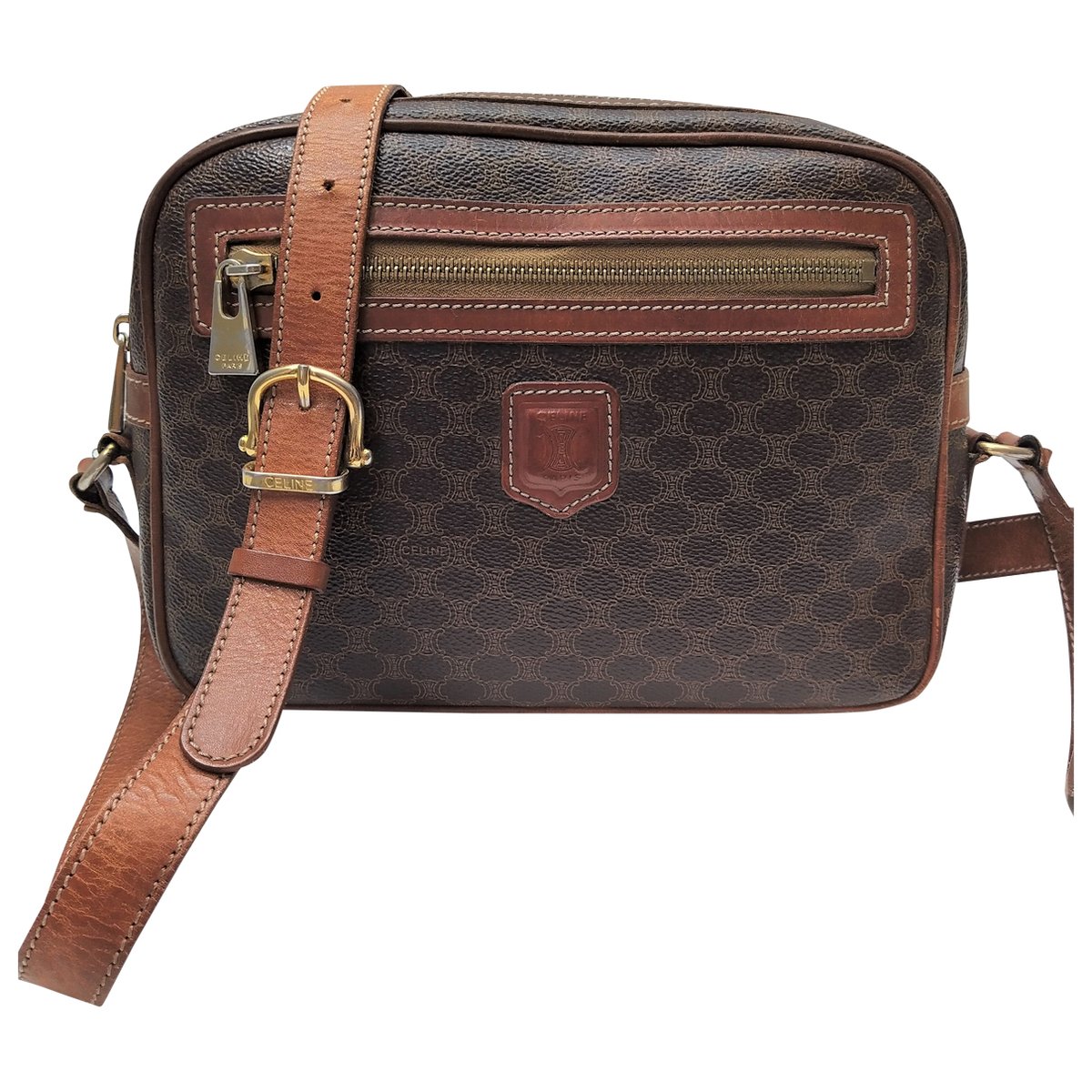C bag leather handbag