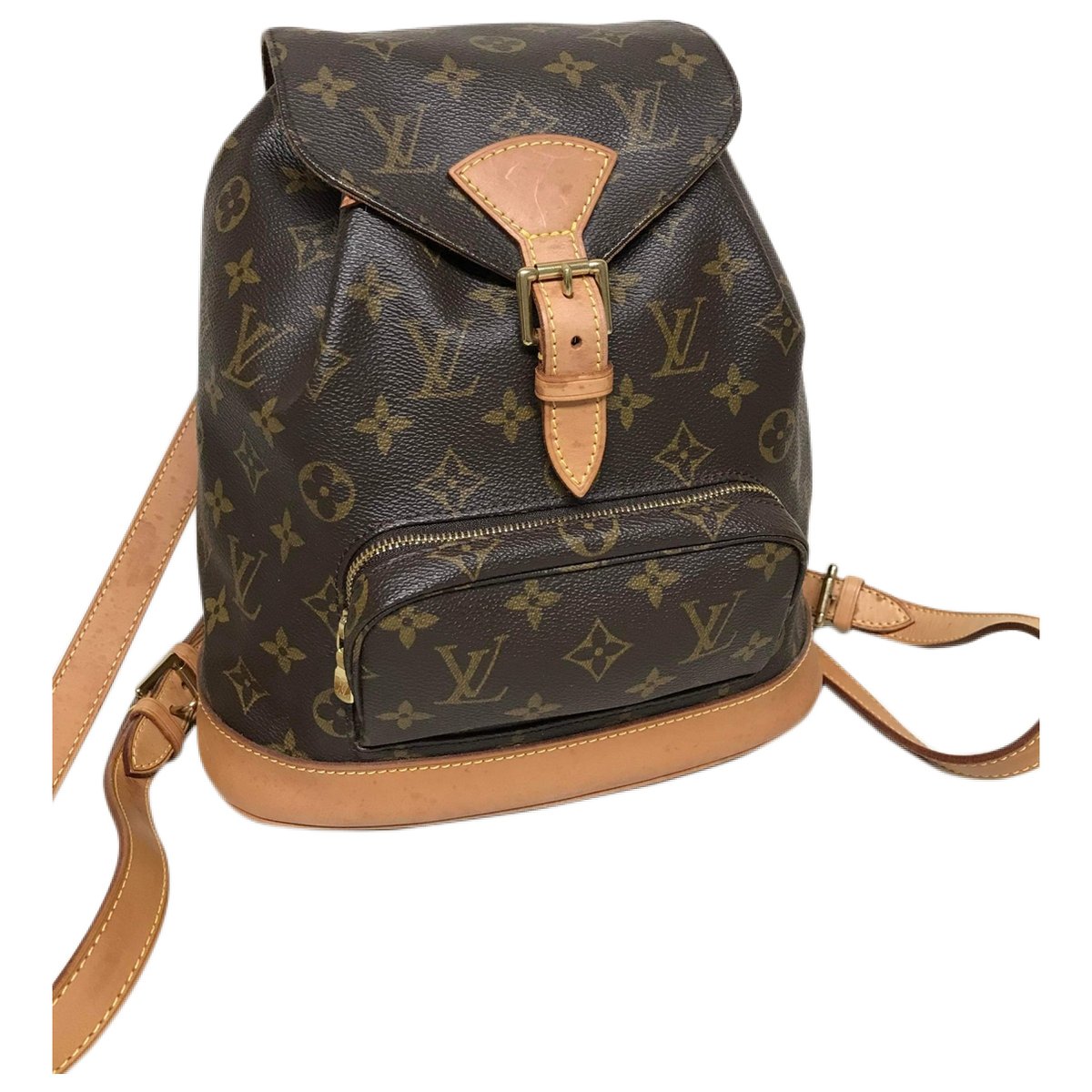 Montsouris Vintage cloth backpack