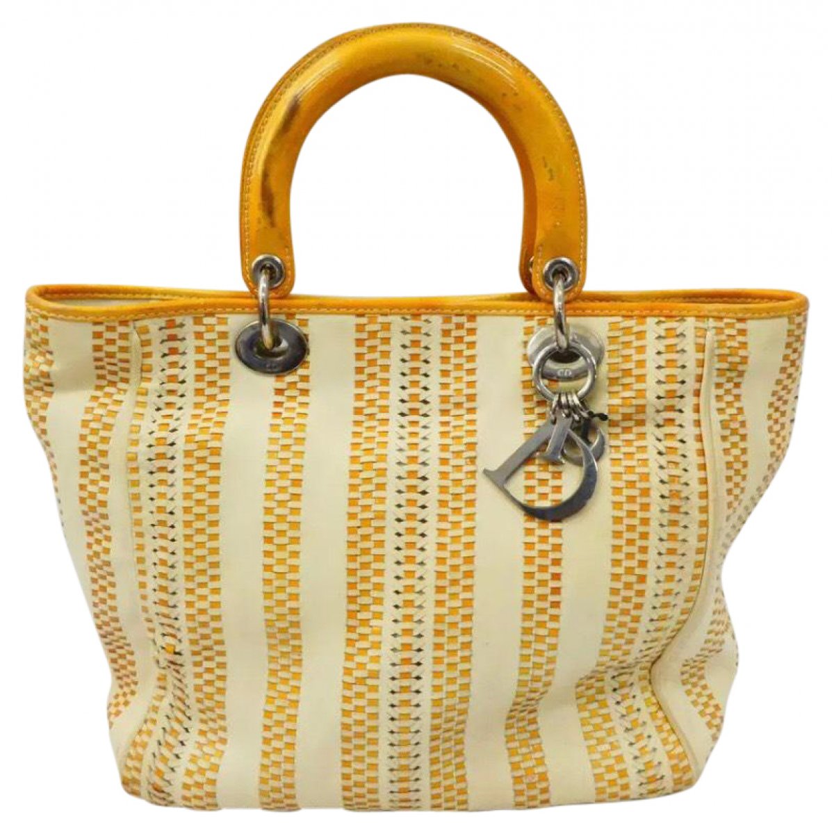 Lady Dior leather handbag
