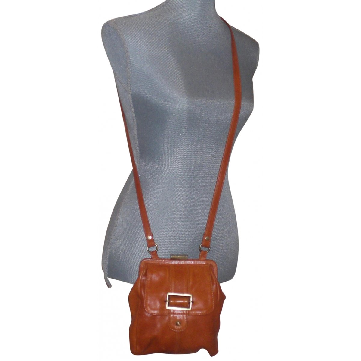 Leather crossbody bag