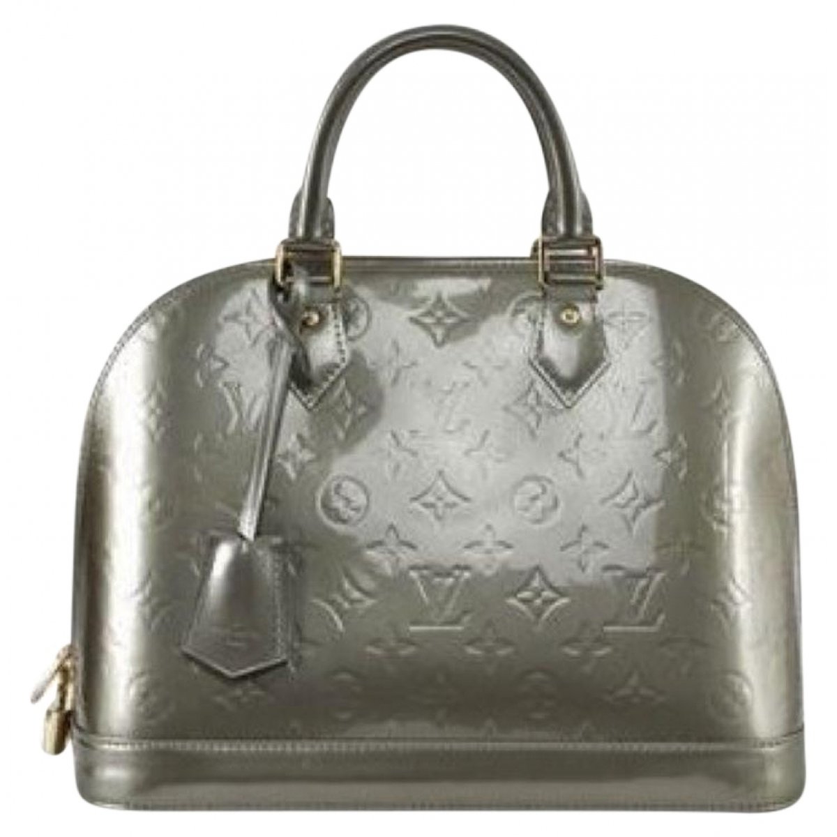 Alma BB patent leather handbag