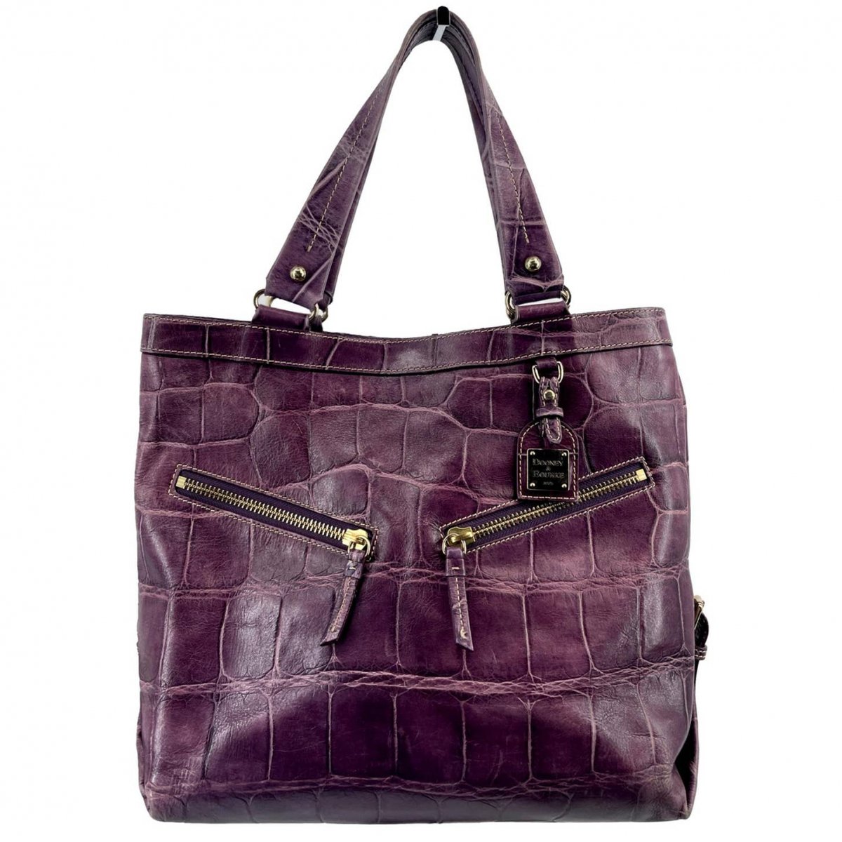 Leather tote