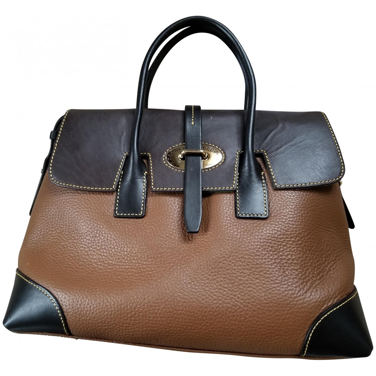 Leather satchel