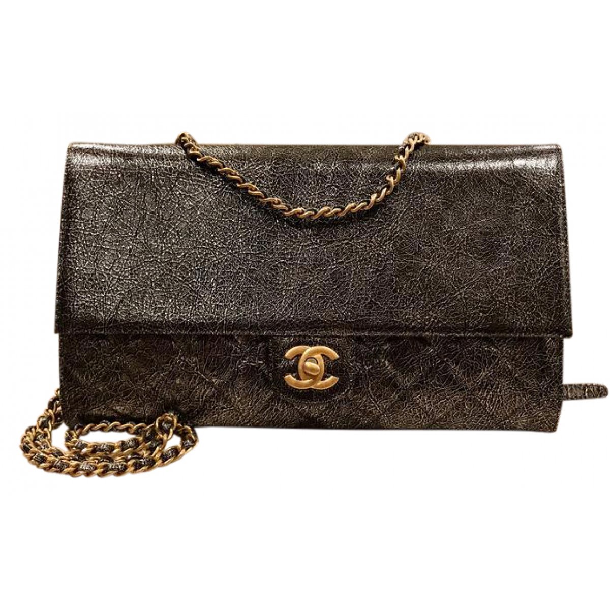 Wallet On Chain Chanel 19 leather handbag