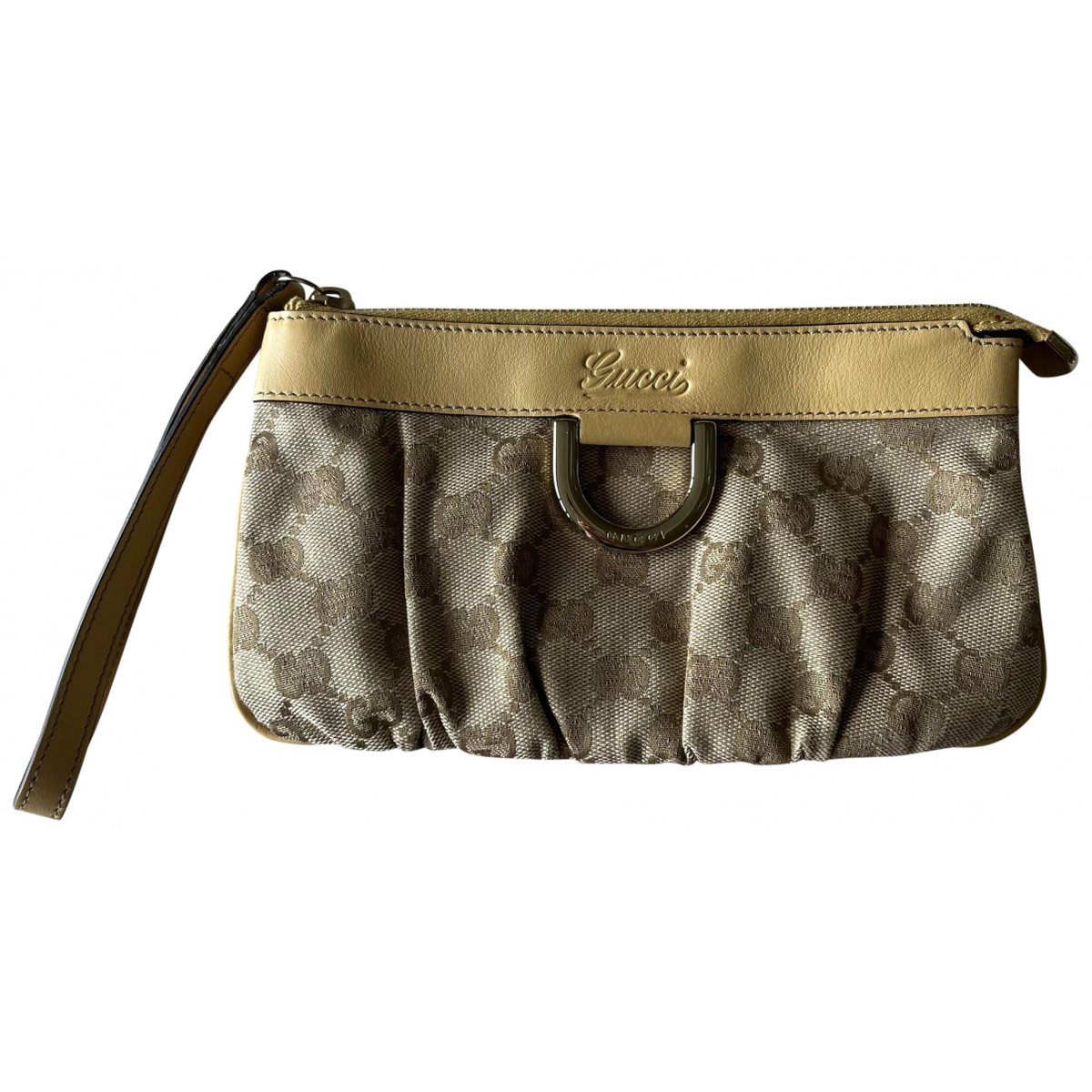 Arli leather clutch bag