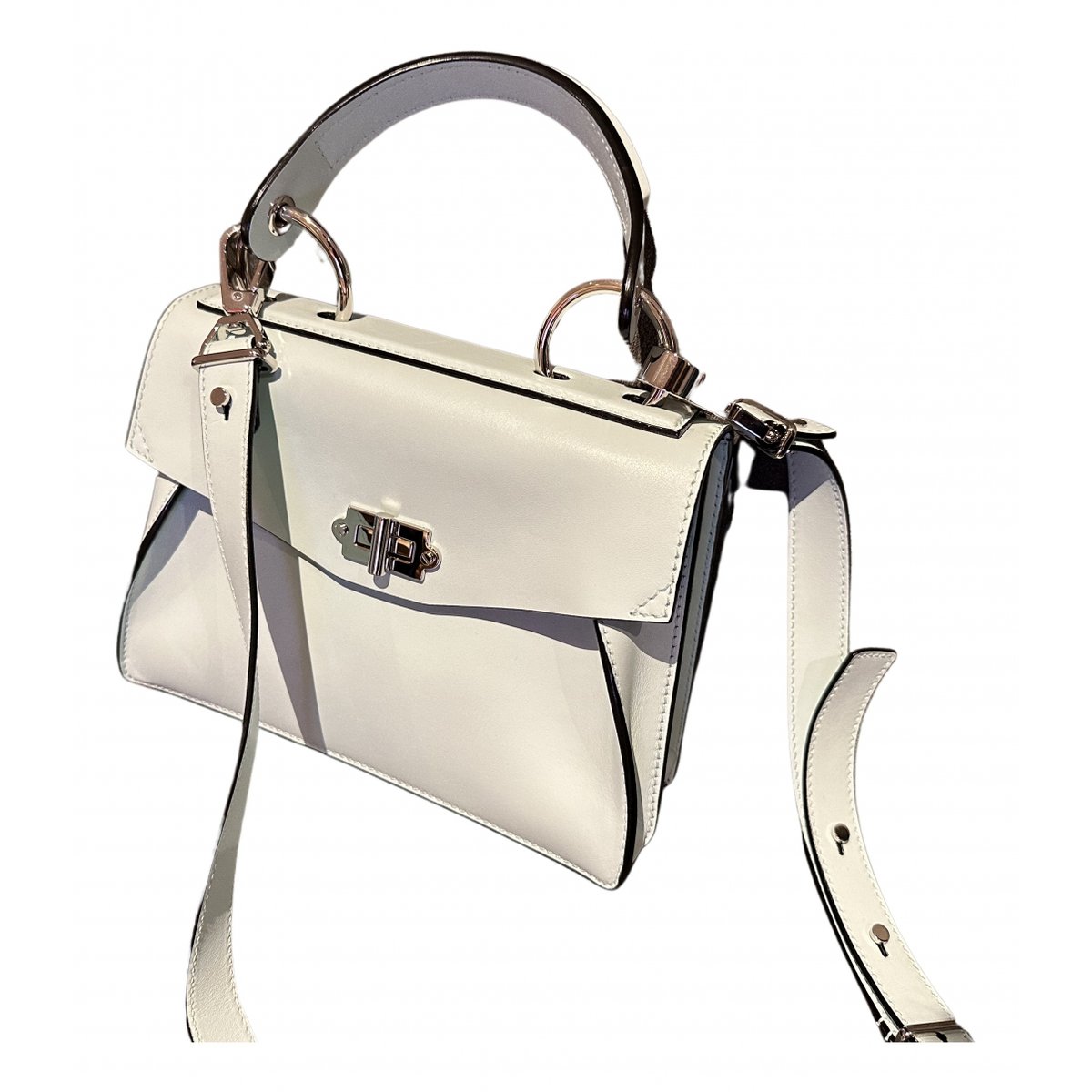 Hava leather handbag