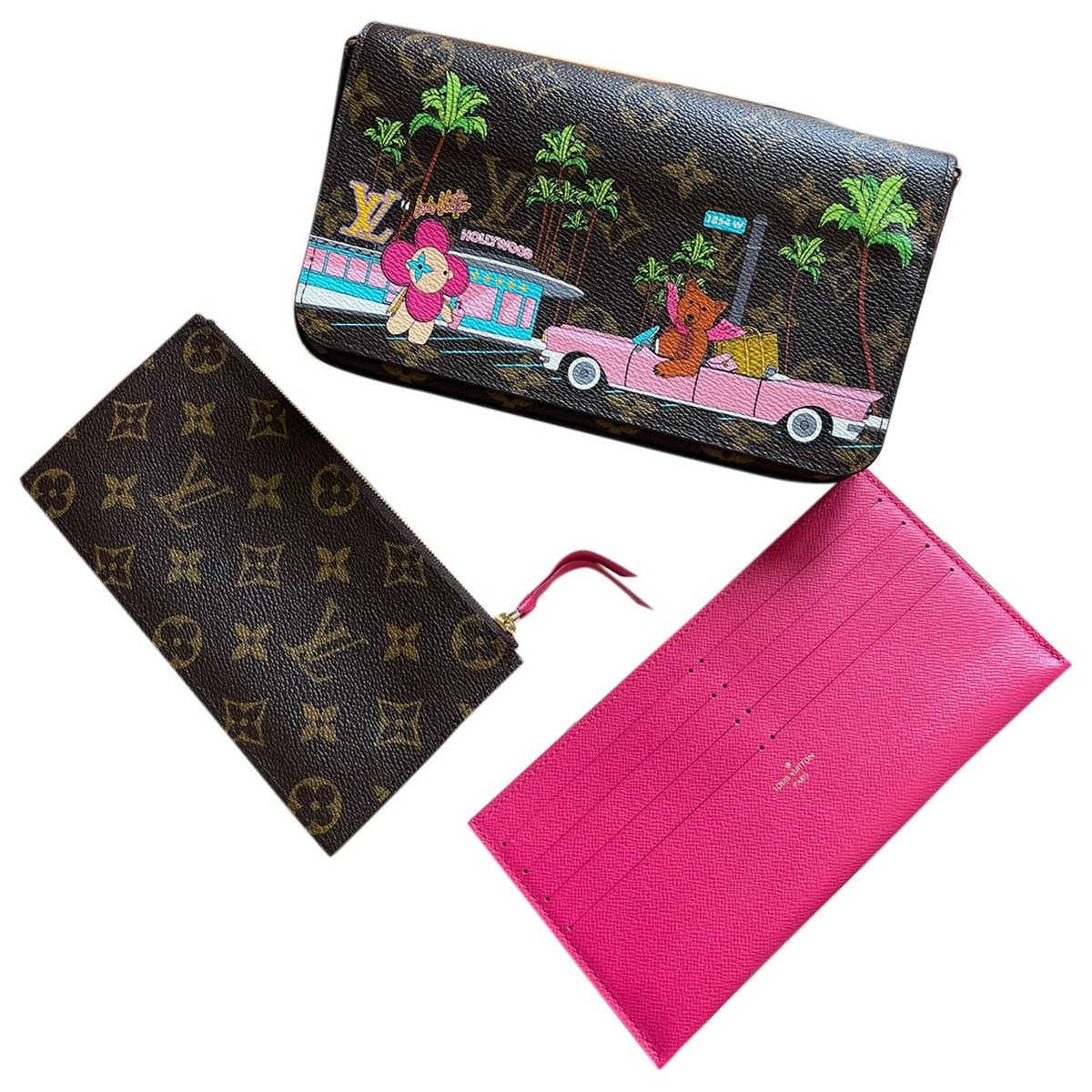 Pochette Accessoire leather handbag