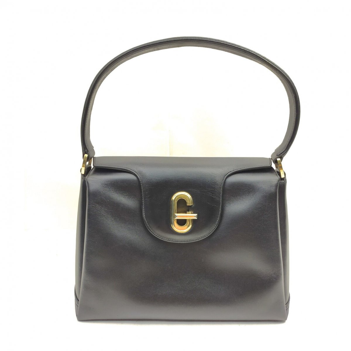 D-Ring leather handbag