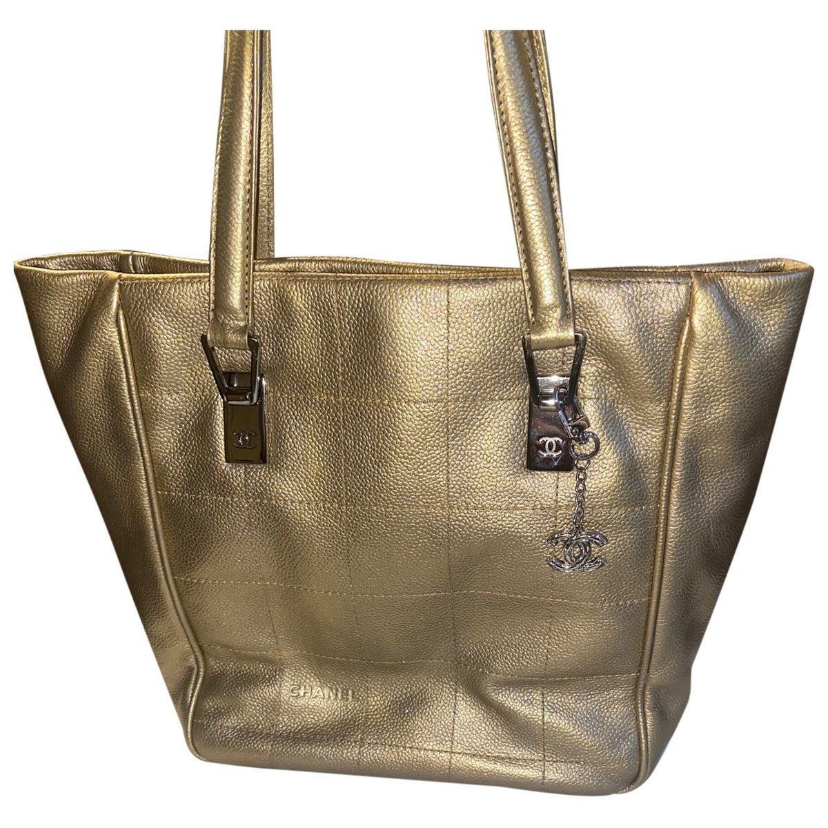 Executive leather tote