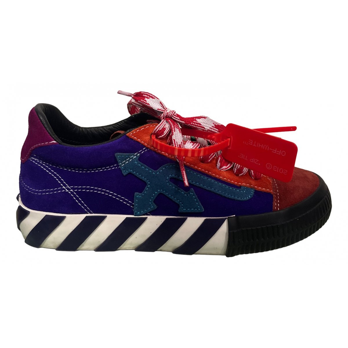 Vulc leather trainers
