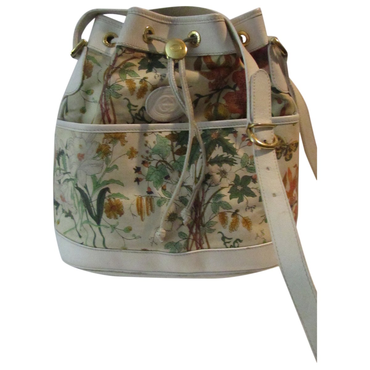 Ophidia Bucket cloth crossbody bag