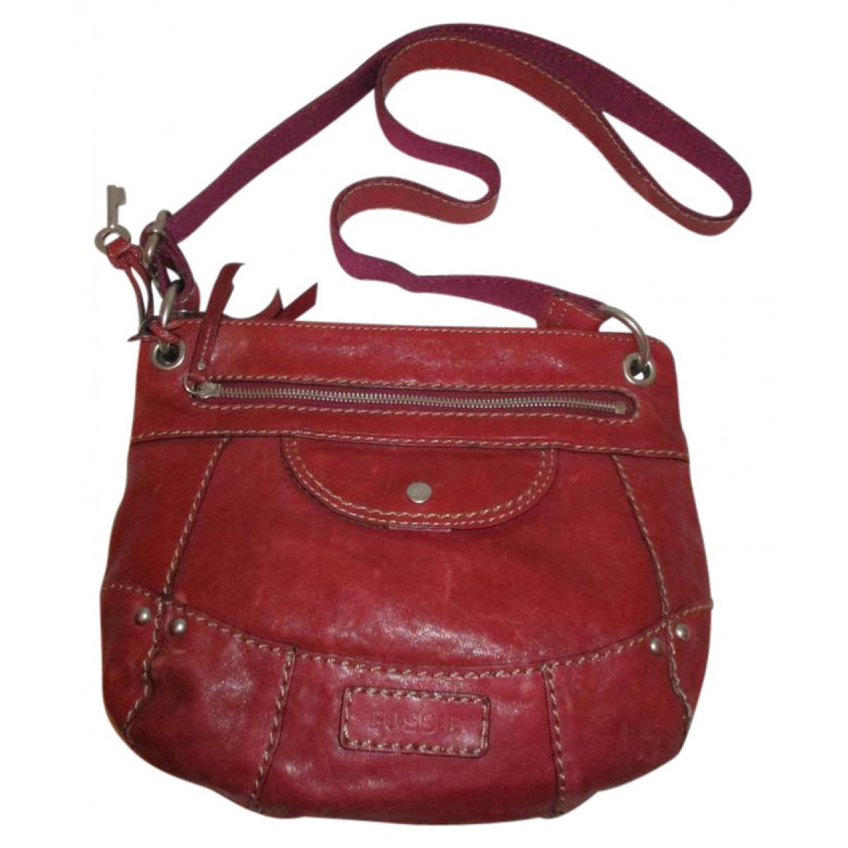 Leather crossbody bag