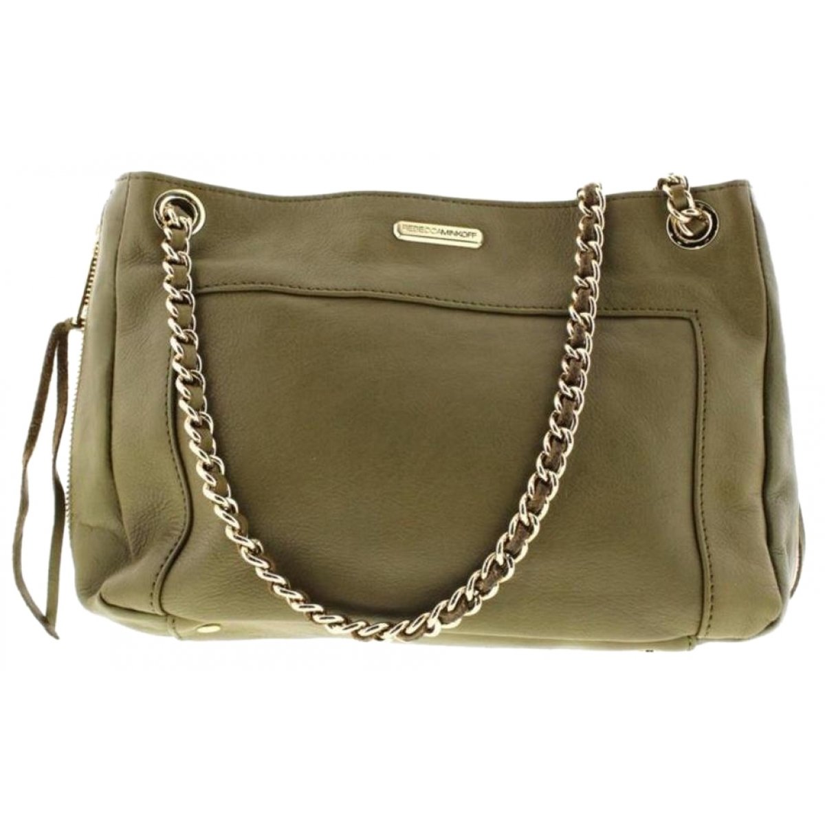 Leather satchel