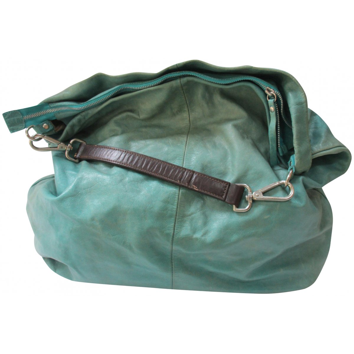 Leather satchel