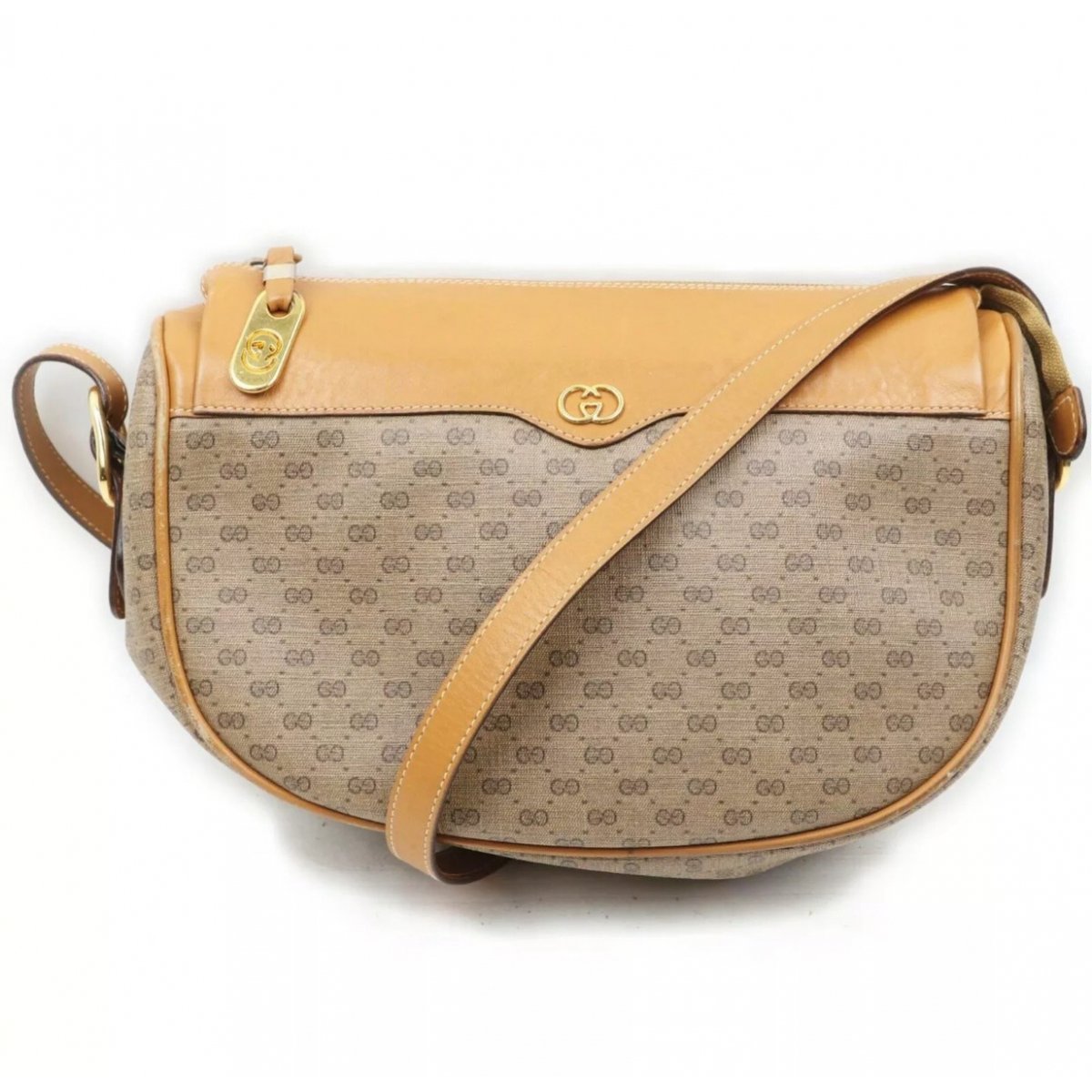 Eclipse leather handbag