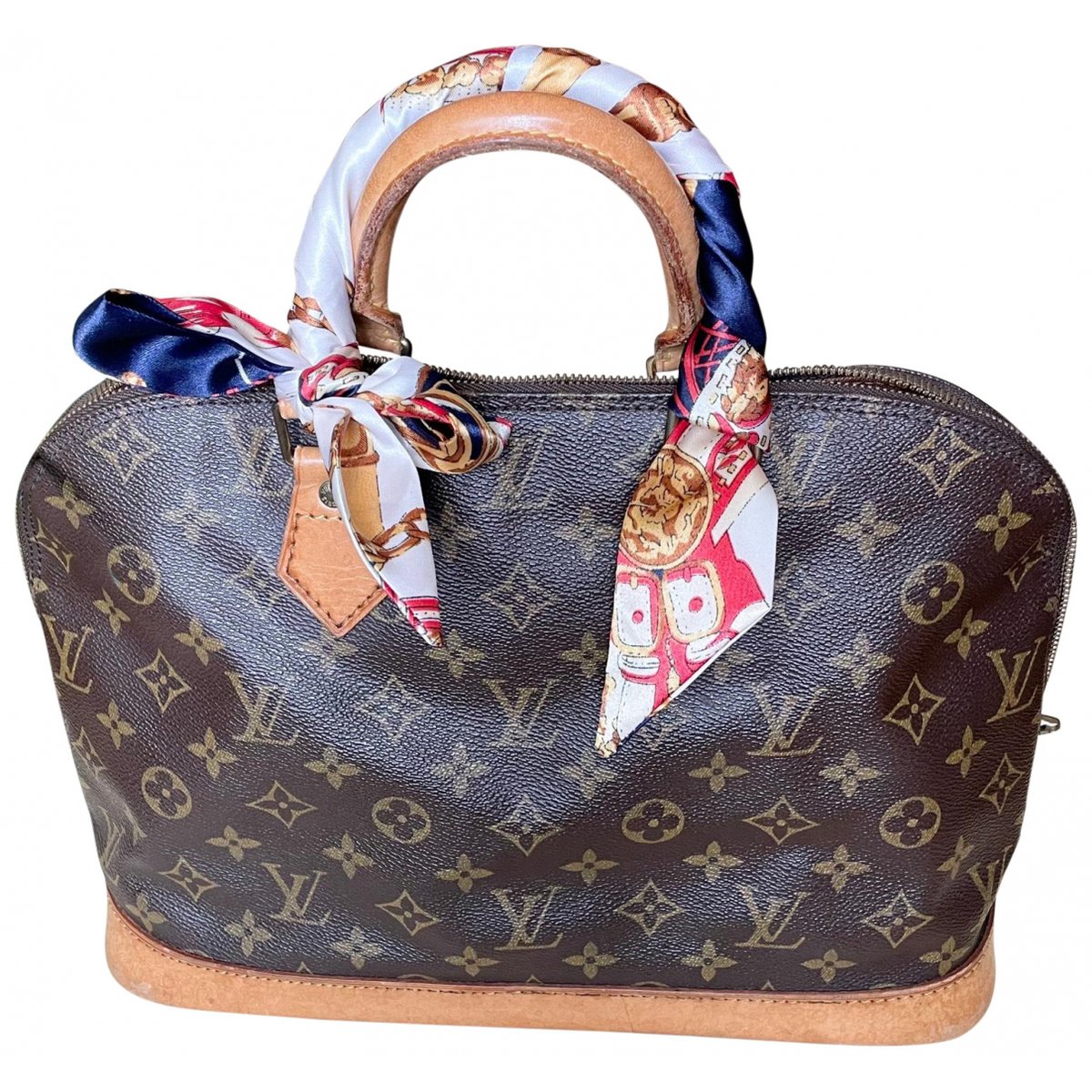 Alma leather handbag