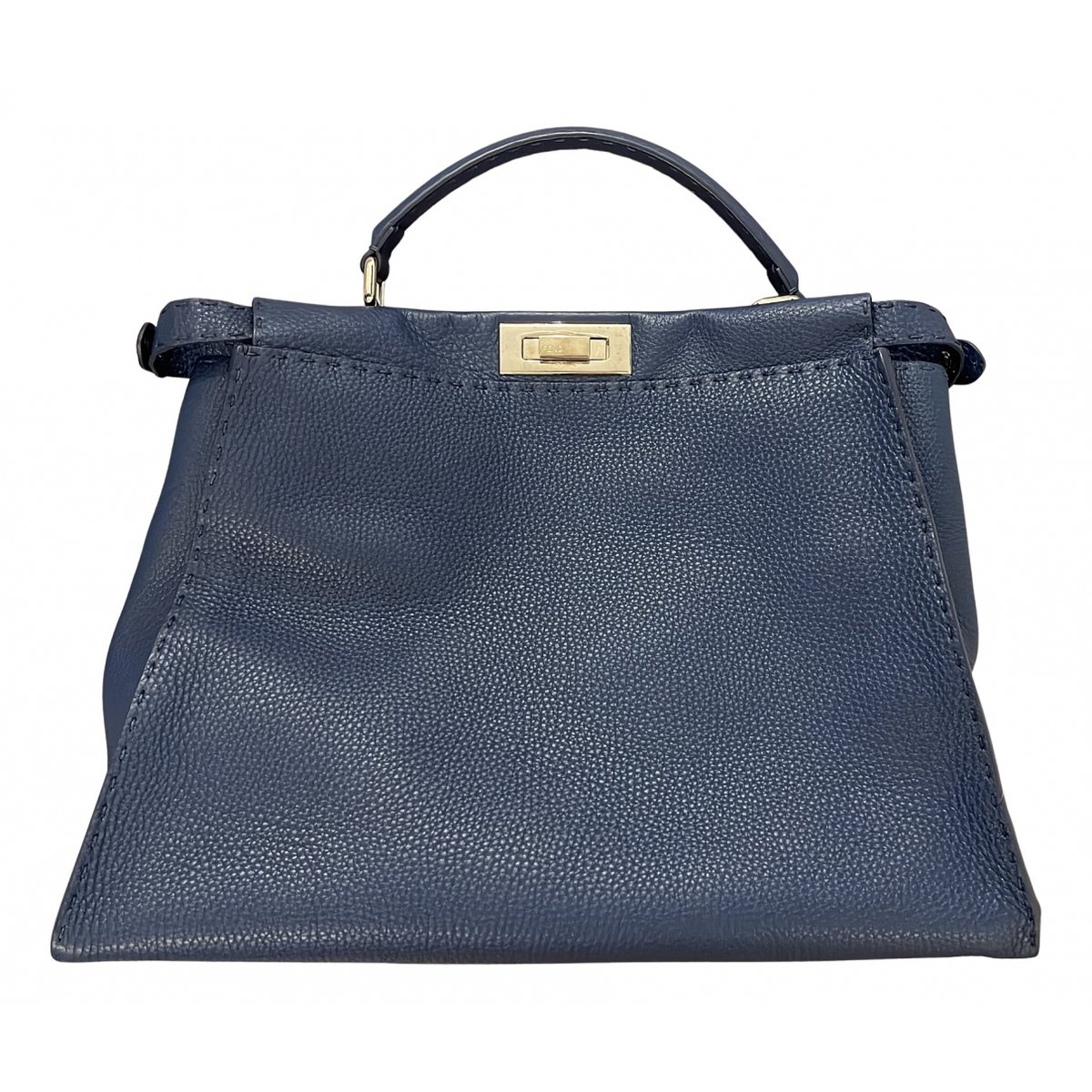 Peekaboo leather handbag