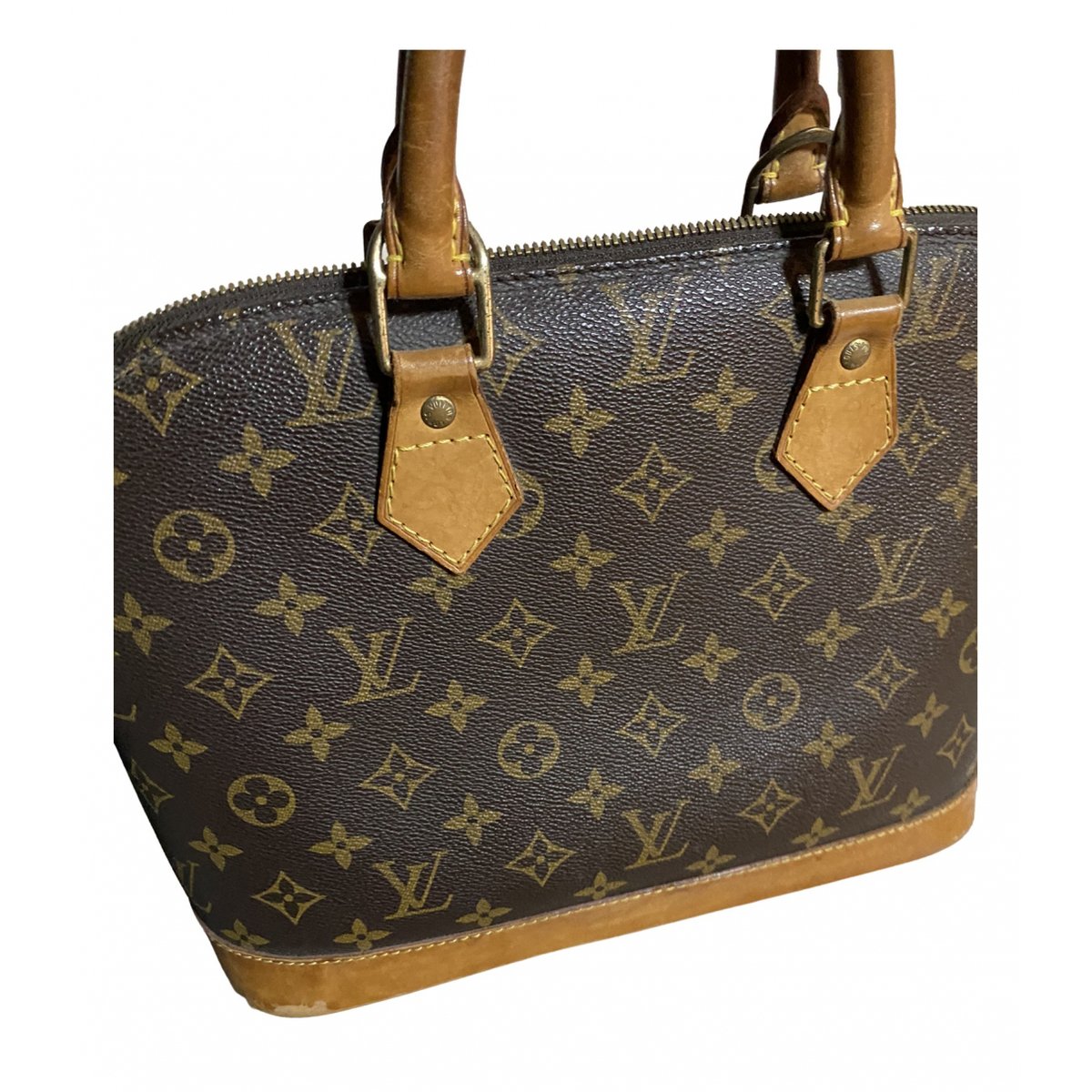 Alma leather handbag