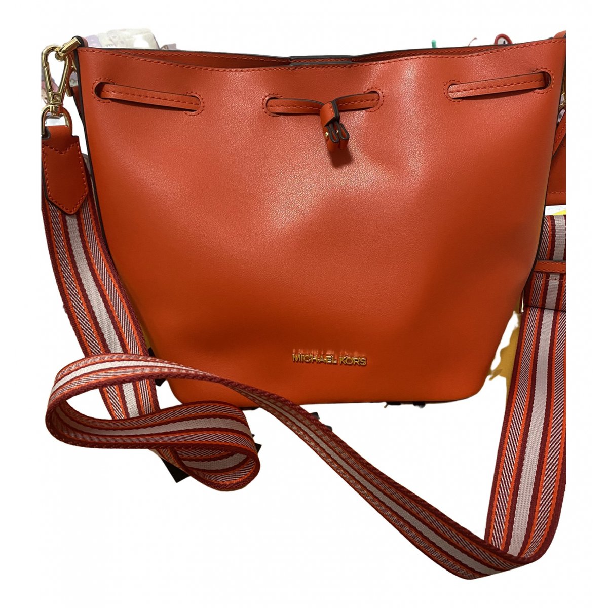 Elie leather crossbody bag