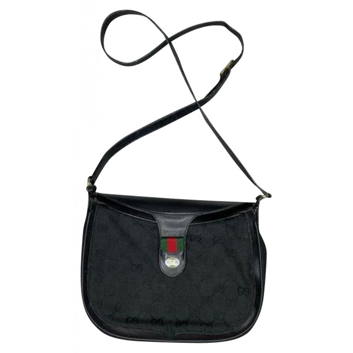 Ophidia Round cloth crossbody bag