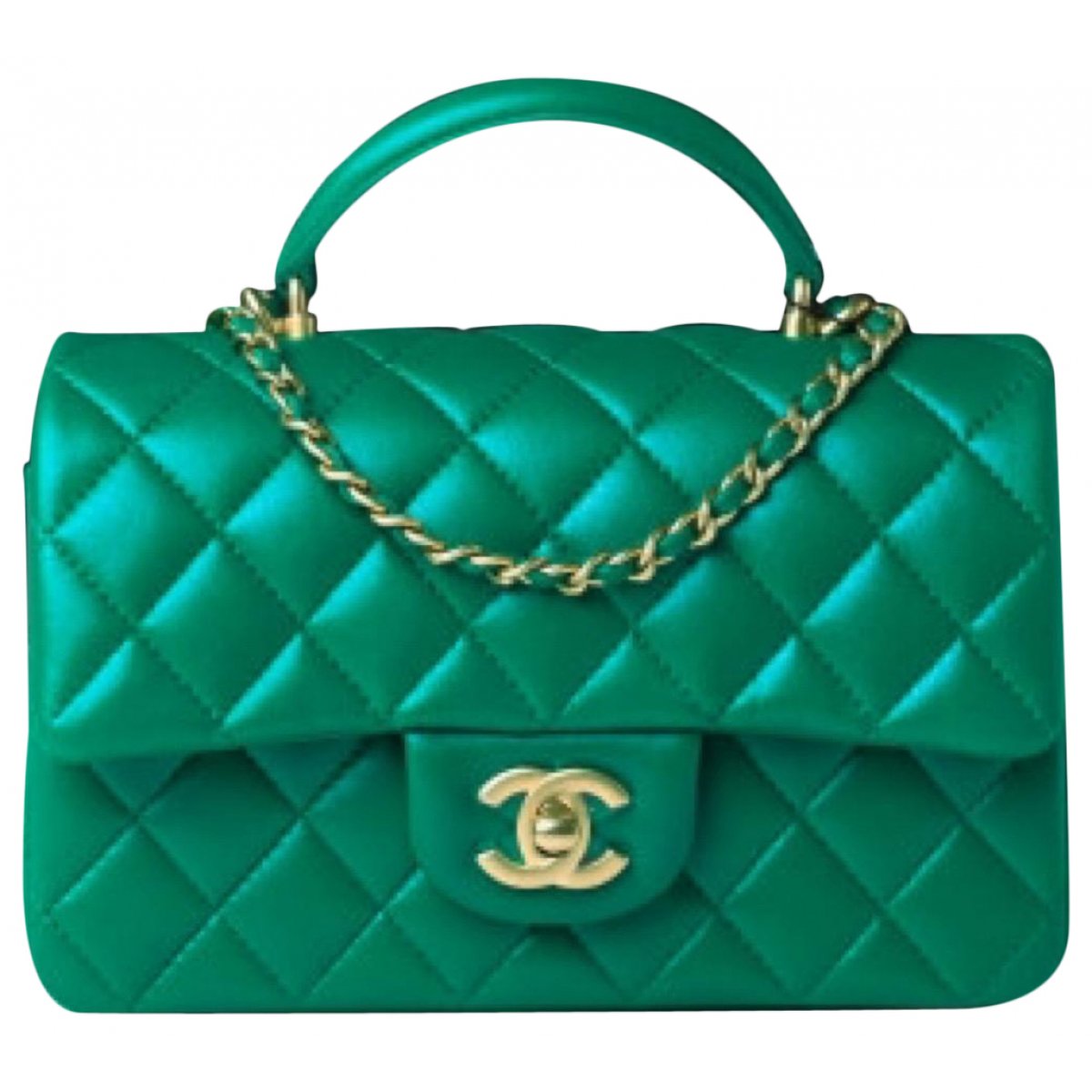 Timeless Classique Top Handle leather handbag