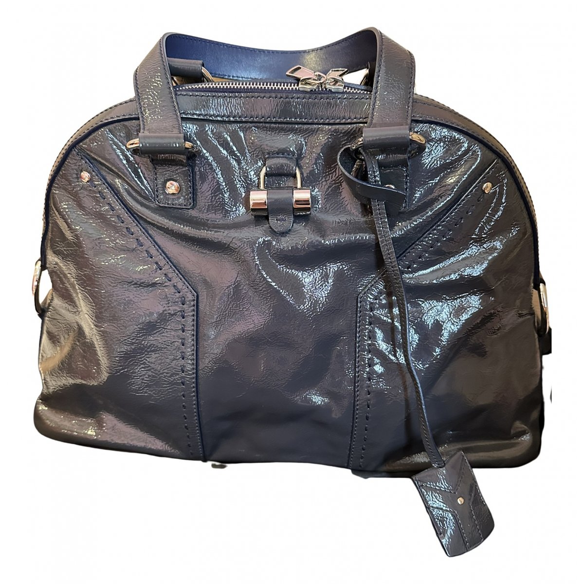 Easy patent leather handbag