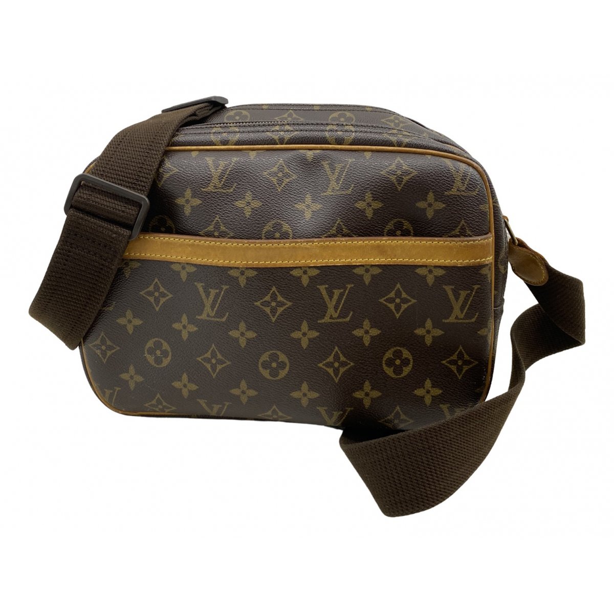 Reporter cloth crossbody bag