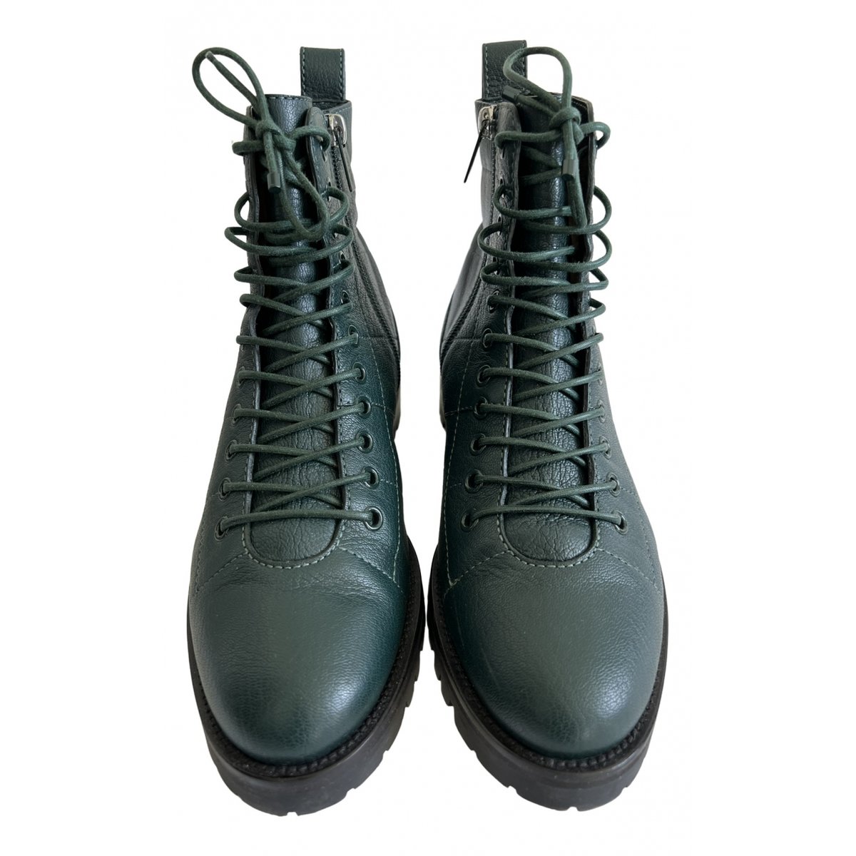 Cruz leather lace up boots