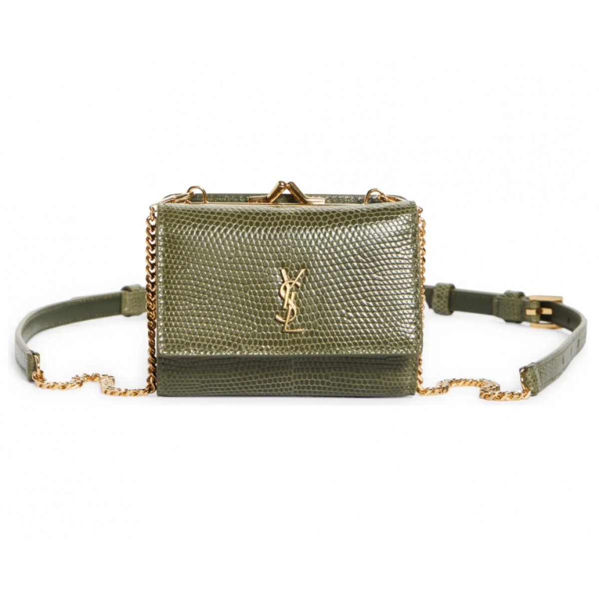 Toy Kate exotic leathers handbag