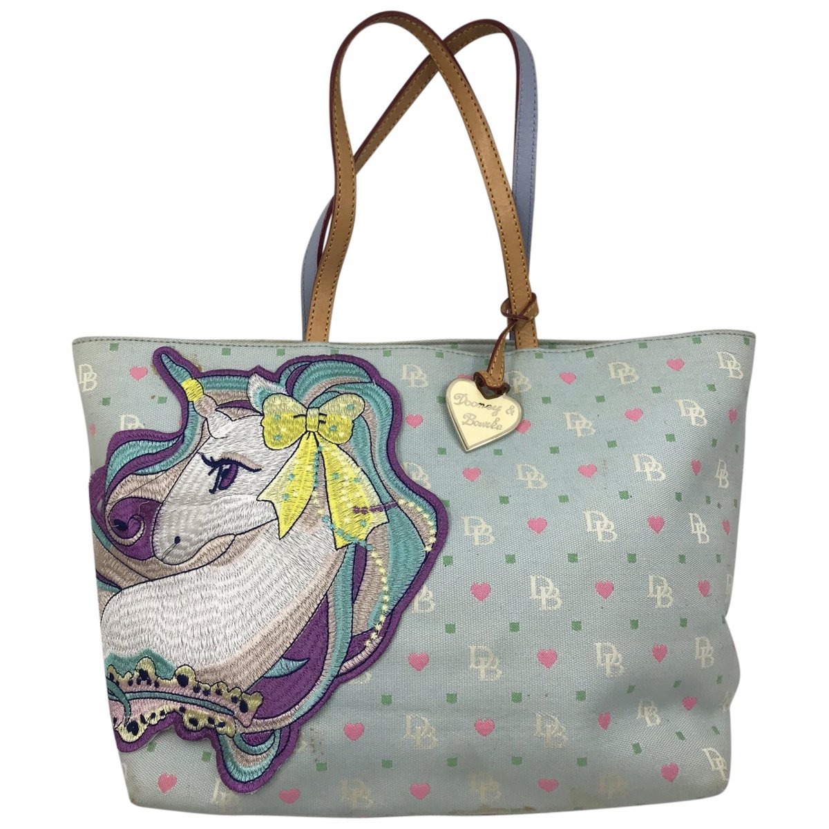 Leather tote