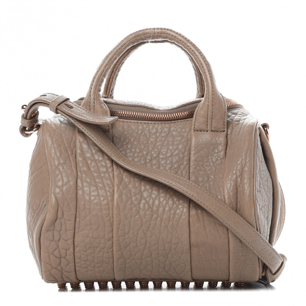 Leather crossbody bag