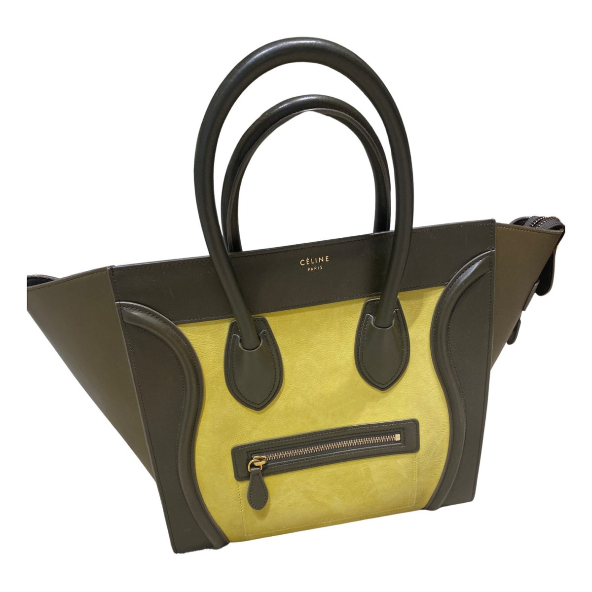 Luggage leather handbag