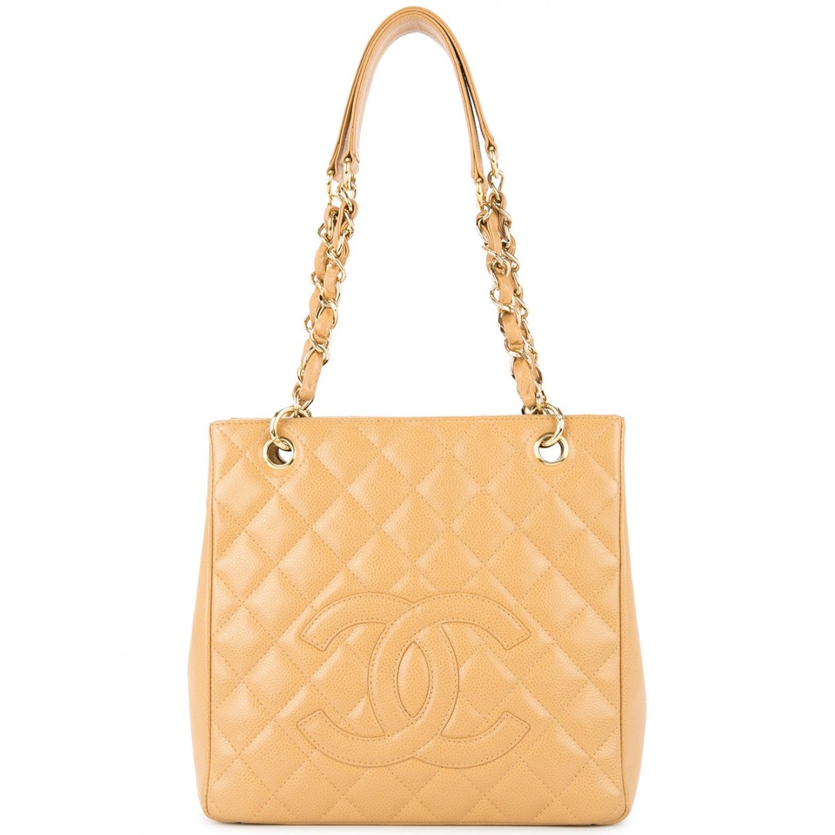 Petite Shopping Tote leather tote