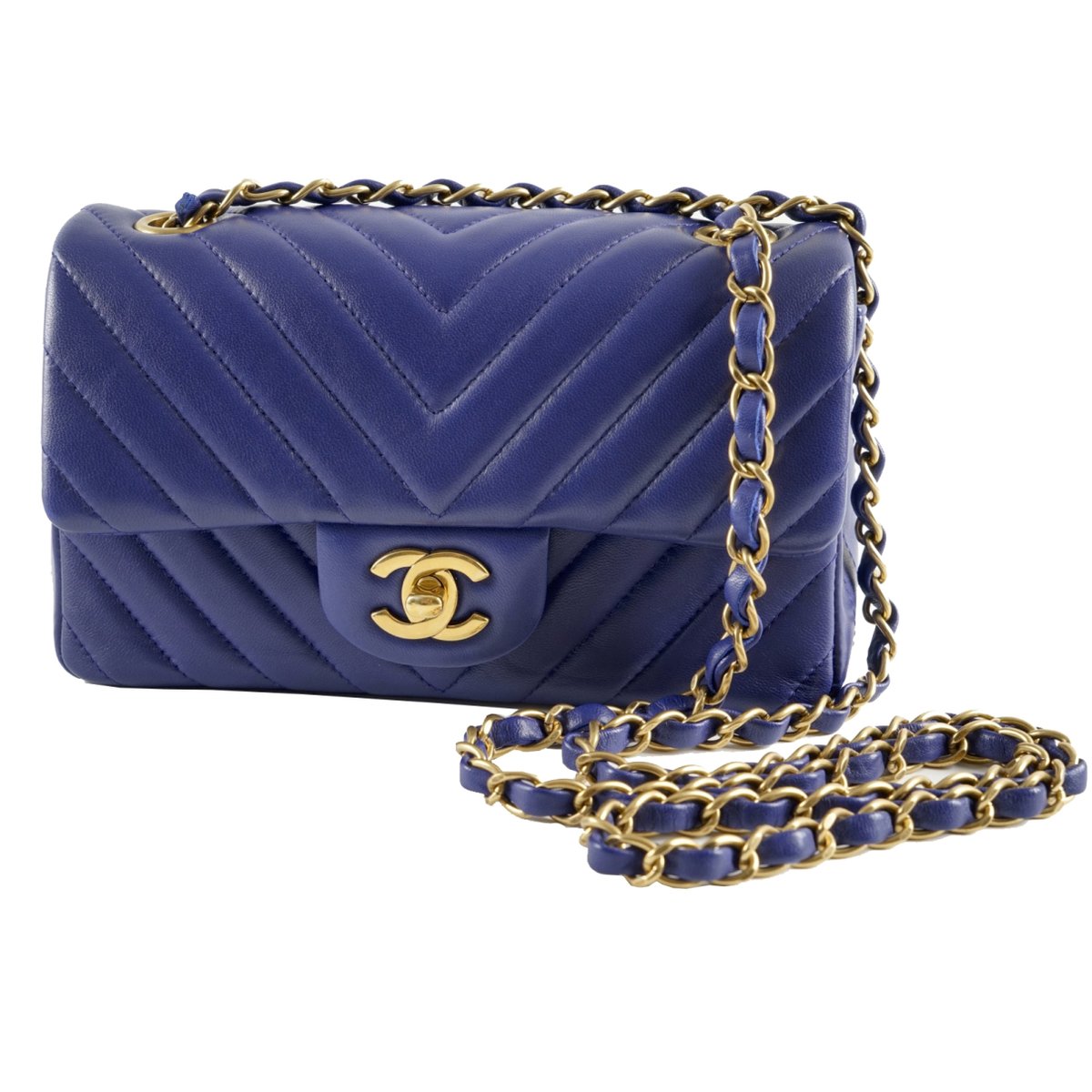 Statement leather handbag