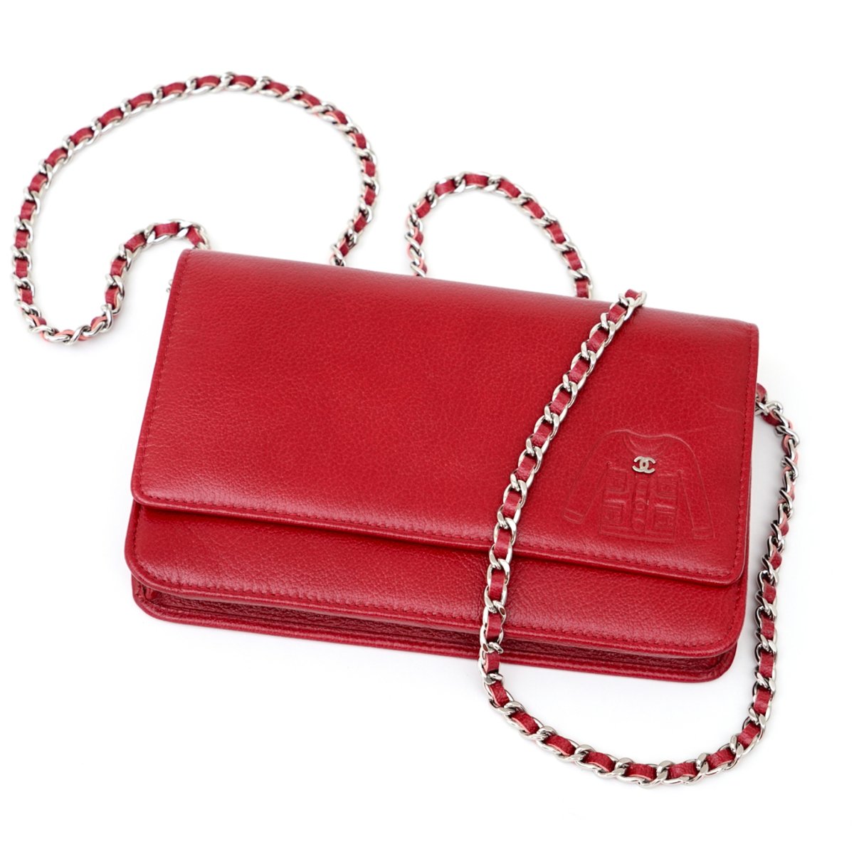 2.55 Long leather handbag