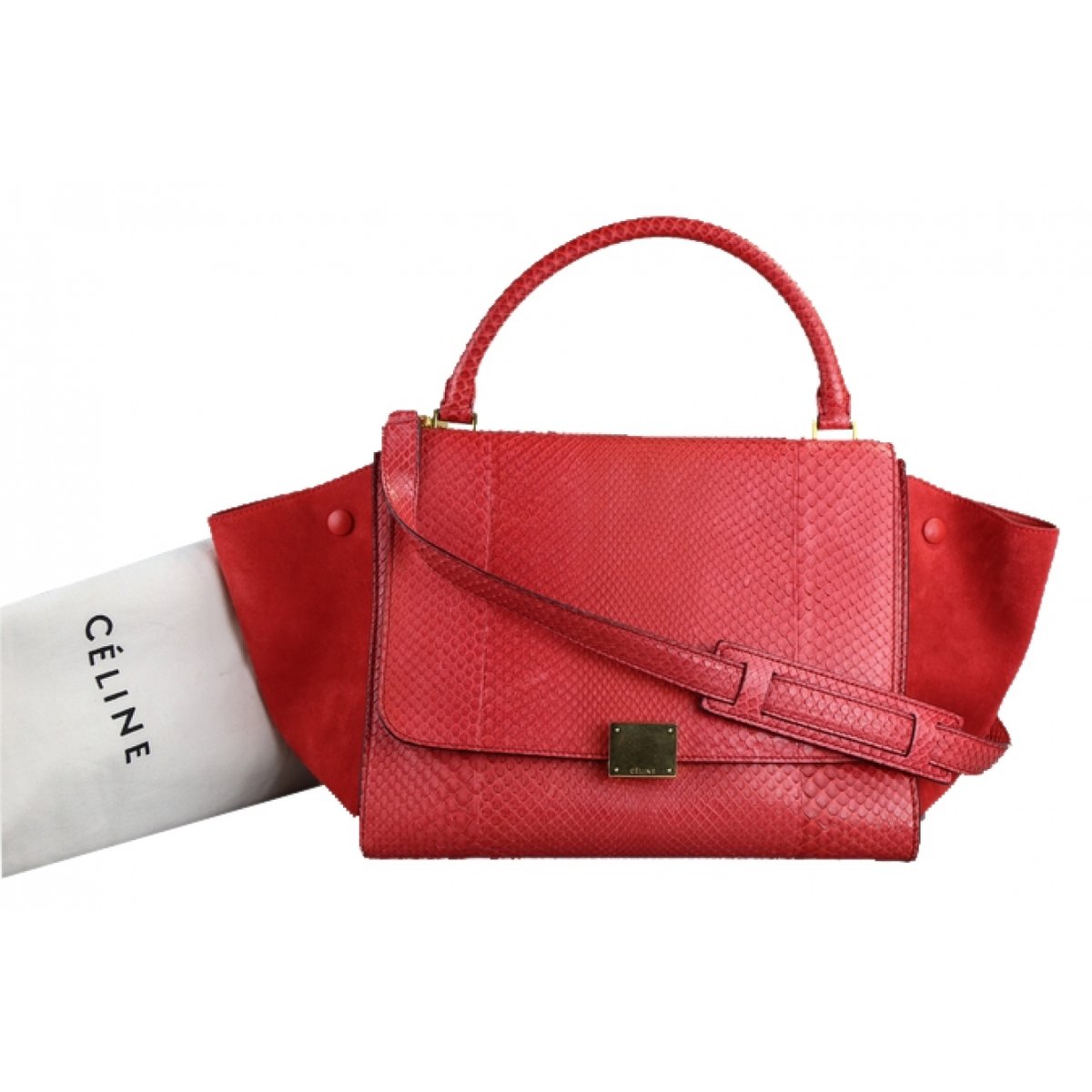 Trapèze python handbag