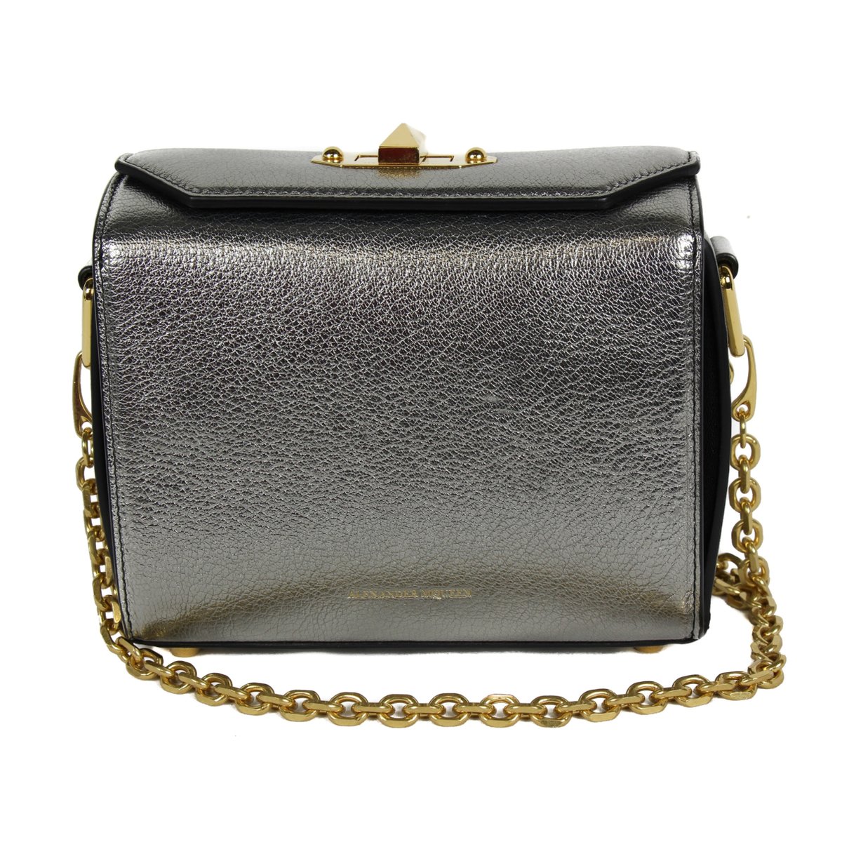 Box 19 leather crossbody bag
