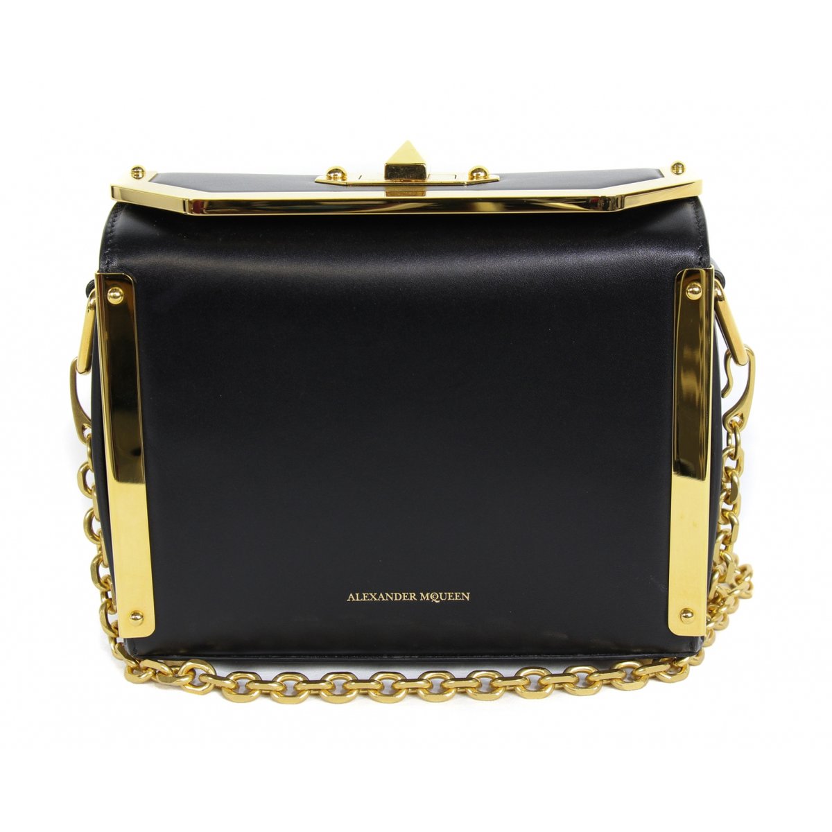 Box 19 leather crossbody bag