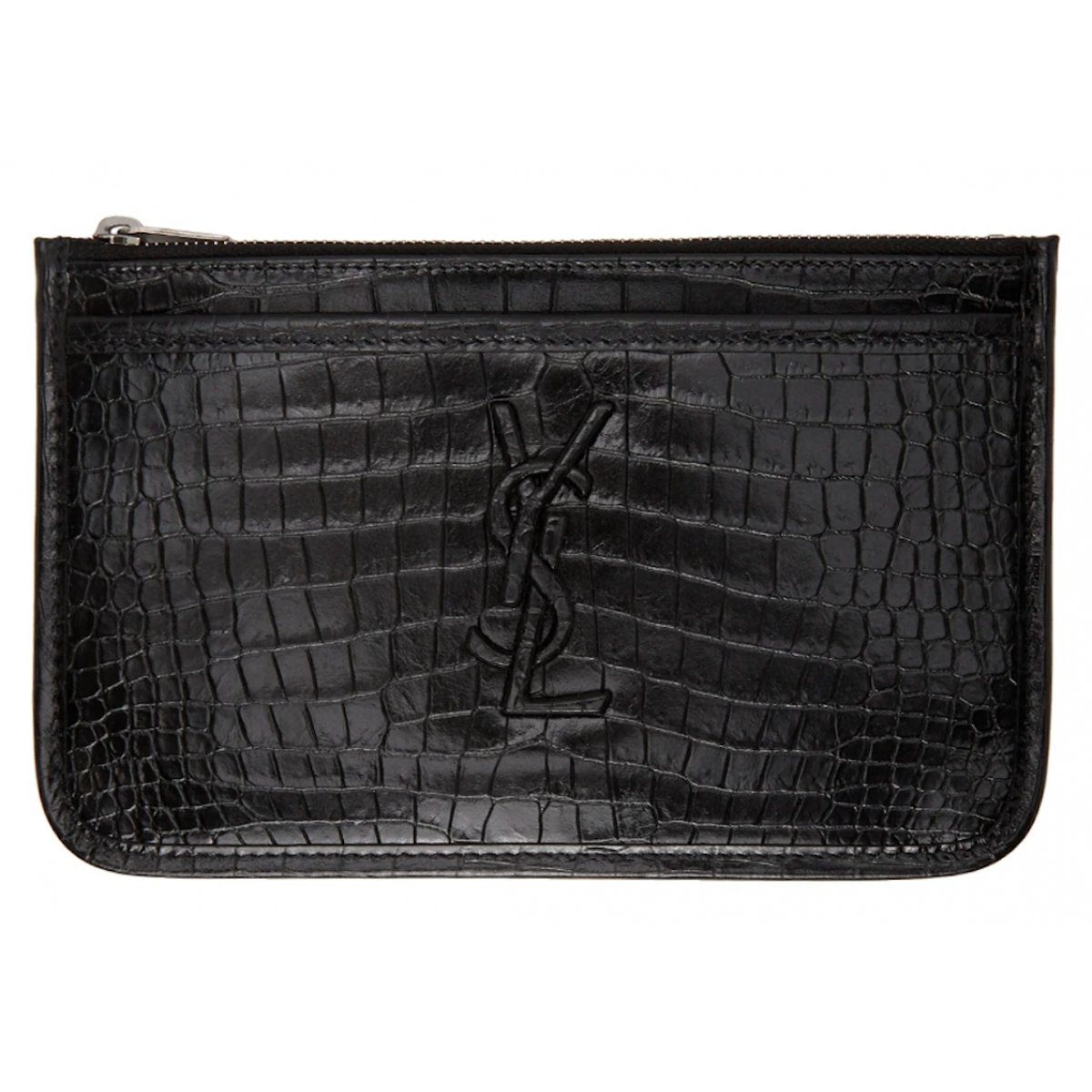 Becky leather clutch bag
