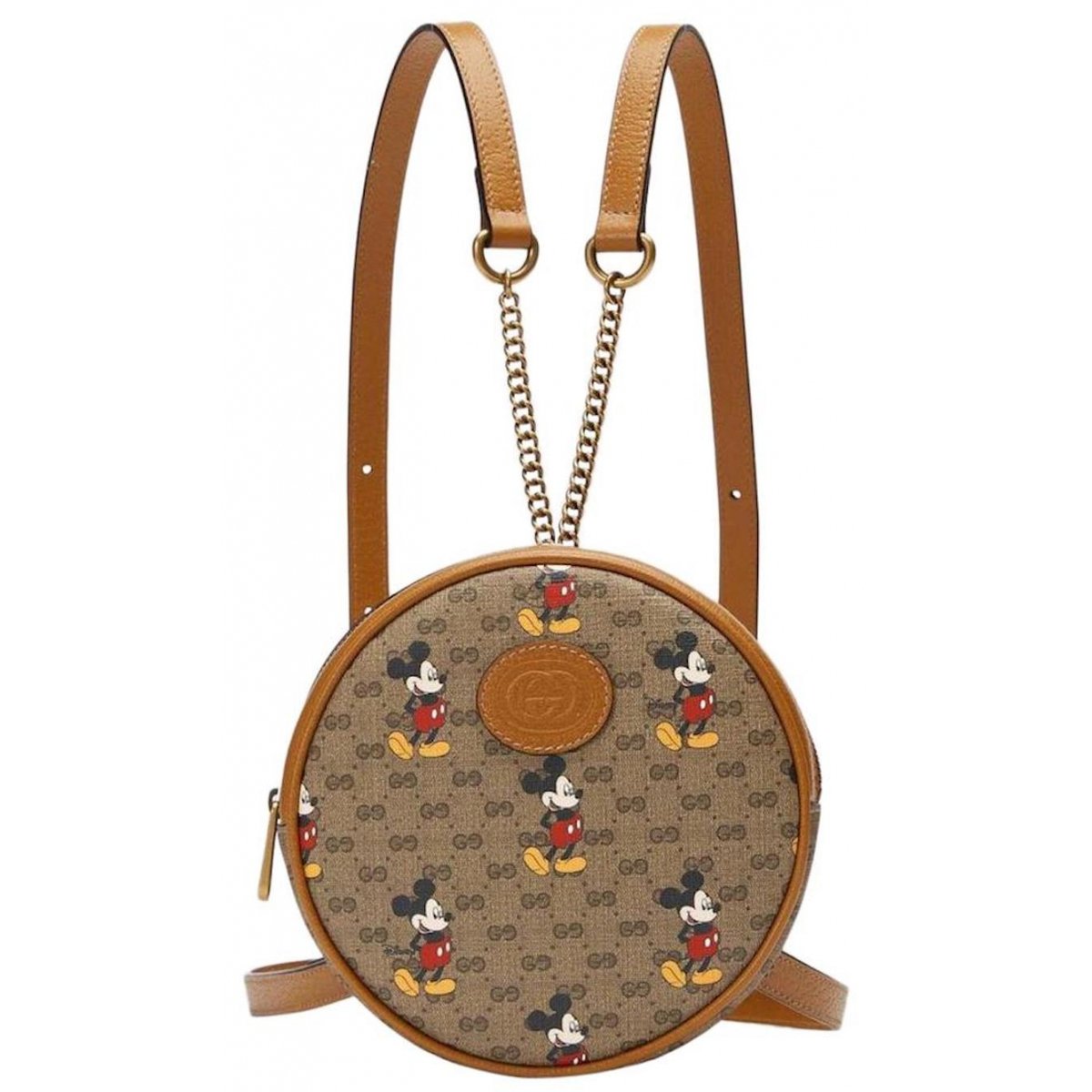 Ophidia Round cloth backpack