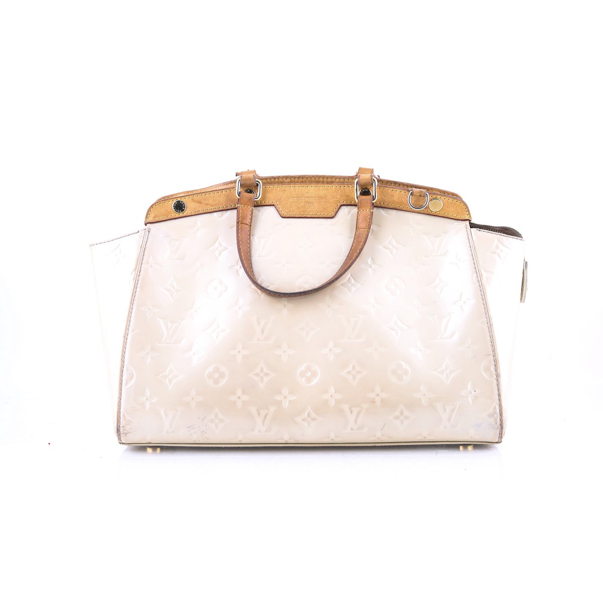 Roxbury patent leather handbag