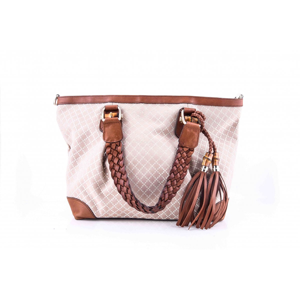 Ophidia Shopping leather tote
