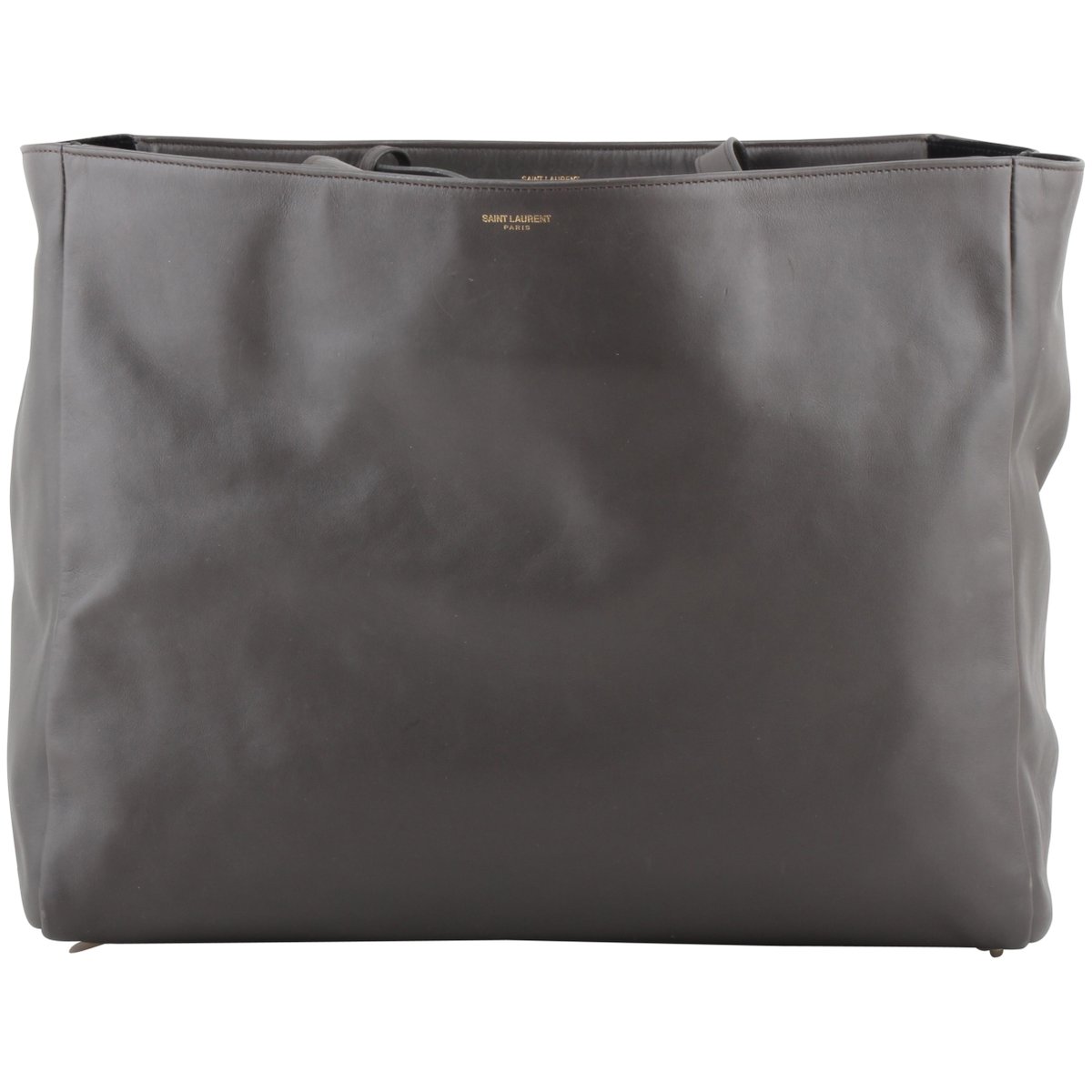 Shopping leather handbag