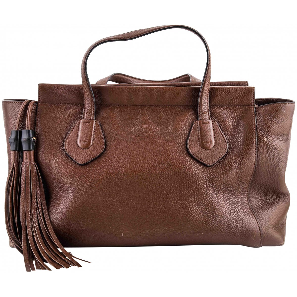 Soho Top Handle leather handbag