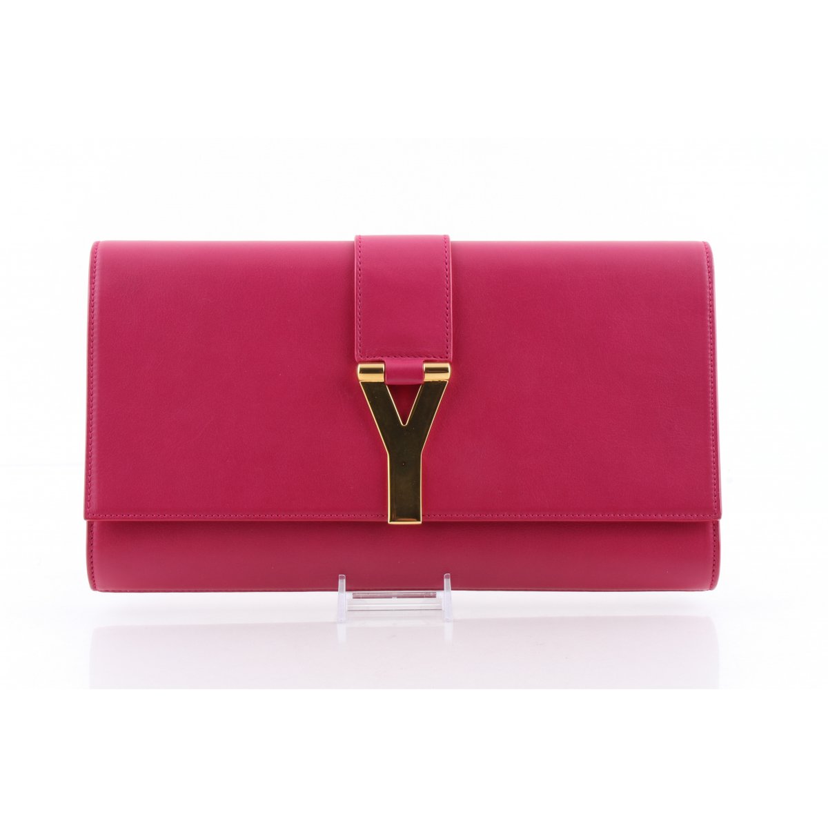 Toy Kate leather clutch bag