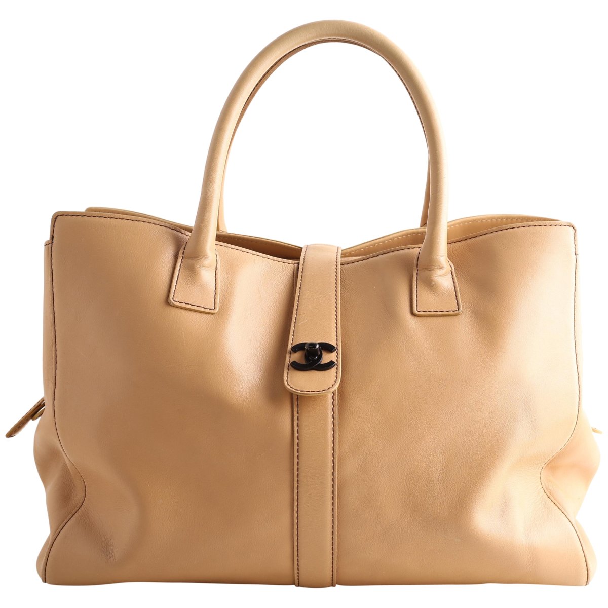 Executive leather tote