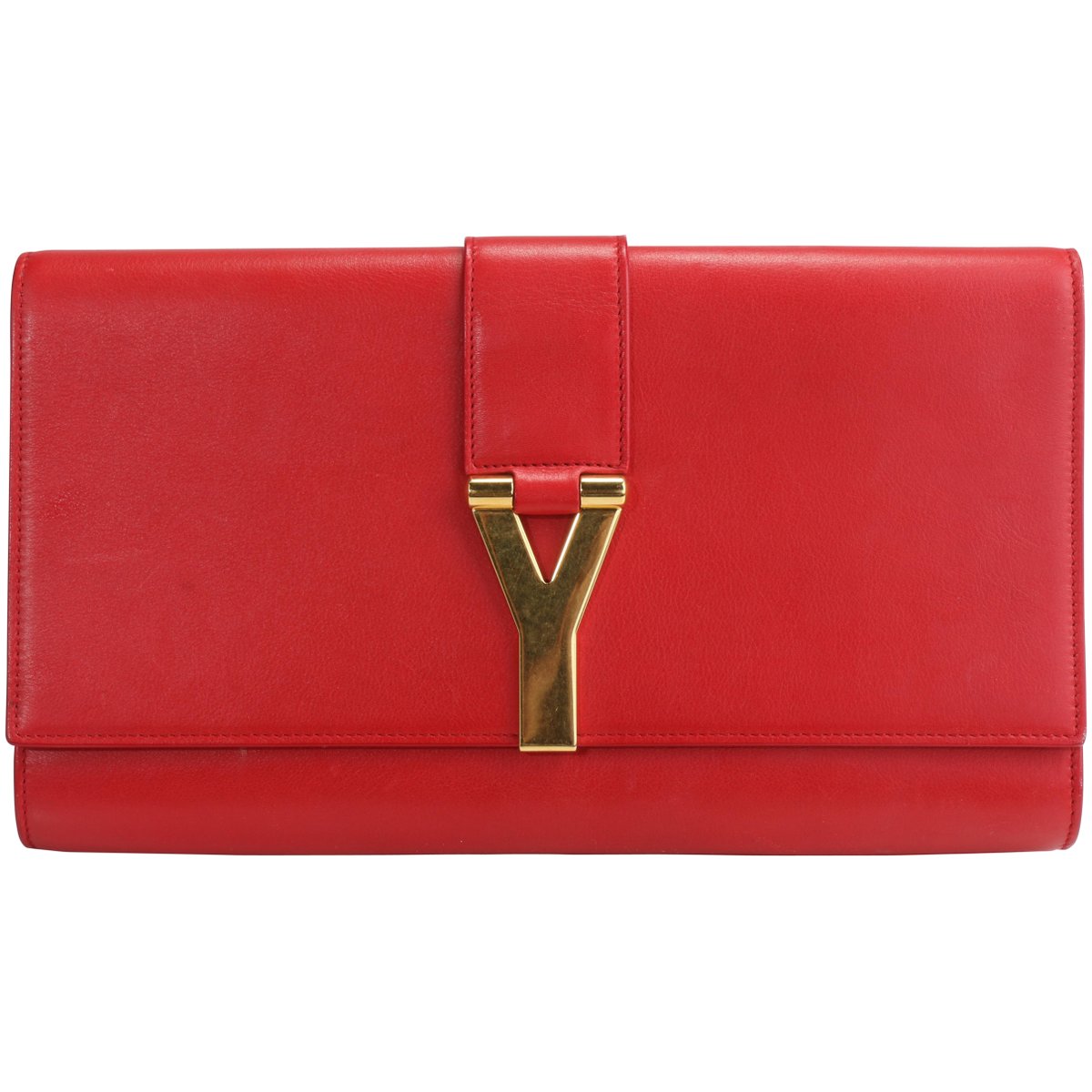 Toy Kate leather clutch bag