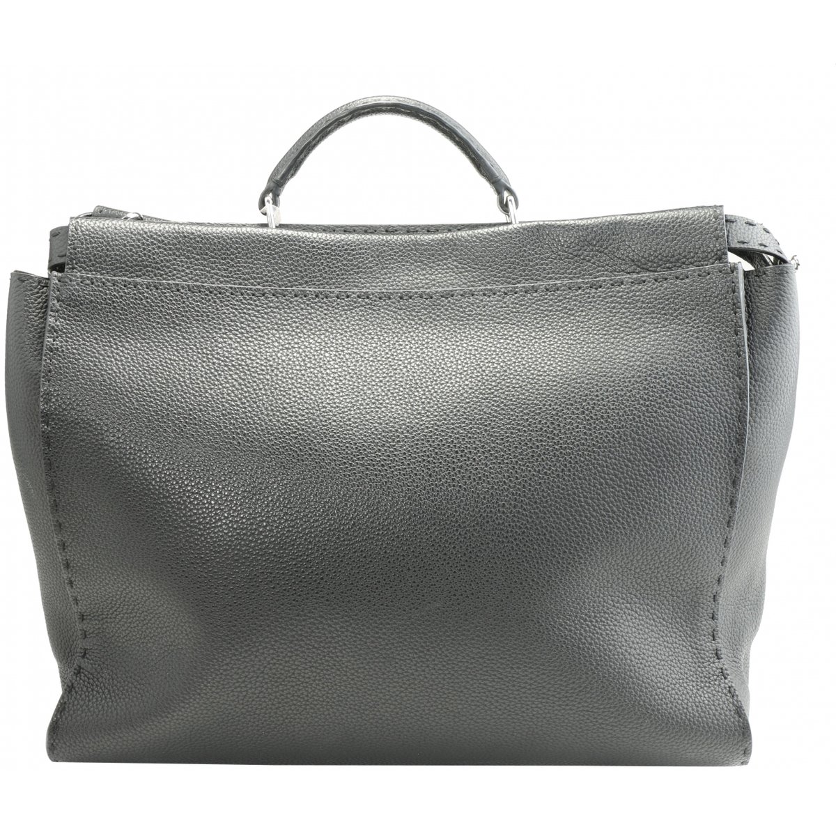 Peekaboo leather handbag